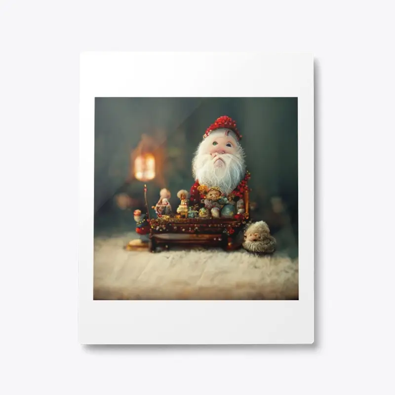 Santa Claus in the interior